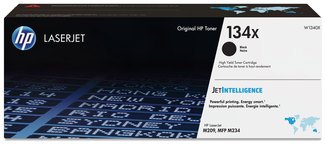 HP 134X Original LaserJet Toner Cartridge (W1340X) High-Yield Black Laser