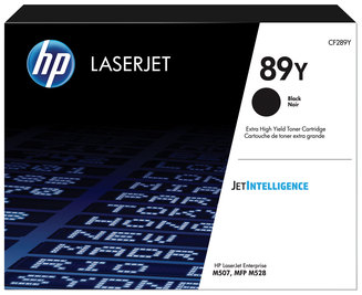 HP 89Y Original LaserJet Toner Cartridge (CF289Y) Extra High-Yield Black