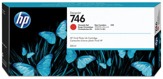 HP P2V78A-P2V86A Ink 746, (P2V81A) Chromatic Red Original Cartridge