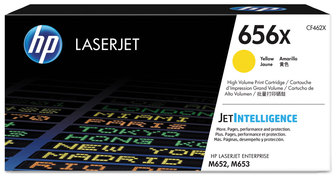 HP 656X High Yield Original LaserJet Toner Cartridge (CF462X) High-Yield Yellow