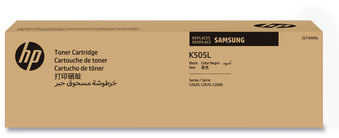 Samsung CLT-505L Toner Cartridges SU170A (CLT-K505L) 6,000 Page-Yield, Black