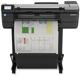 HP DesignJet T830 24" Multifunction Printer Wide Format Inkjet