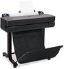 A Picture of product HEW-5HB09A HP DesignJet T630 Series Large-Format Wireless Plotter Printer 24"