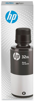 HP 32 Original Ink Bottle (1VV24AN) High-Yield Black