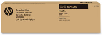 Samsung CLT-505L Toner Cartridges SU304A (CLT-M505L) 3,500 Page-Yield, Magenta