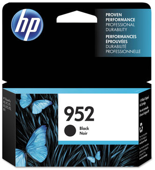 HP F6U15AN, F6U19AN, 3YP21AN (952, 952XL) Black Original Ink Cartridge 952, (F6U15AN)