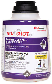 SC Johnson Professional® TruShot 2.0™ Power Cleaner Clean Fresh Scent, 10 oz Cartridge, 4/Carton