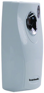 Boardwalk® Classic Metered Air Freshener Dispenser. 4 X 3 X 9.5 in. White.