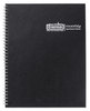 A Picture of product HOD-26292 House of Doolittle™ Monthly Hard Cover Planner 11 x 8.5, Black 14-Month (Dec to Jan): 2023 2025