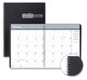 A Picture of product HOD-26292 House of Doolittle™ Monthly Hard Cover Planner 11 x 8.5, Black 14-Month (Dec to Jan): 2023 2025