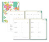 A Picture of product BLS-103618 Blue Sky® Day Designer Peyton Create-Your-Own Cover Weekly/Monthly Planner Floral Artwork, 11 x 8.5, White, 12-Month (Jan-Dec): 2024