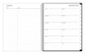 A Picture of product BLS-130606 Blue Sky® Analeis Academic Year Create-Your-Own Cover Weekly/Monthly Planner Floral, 11 x 8.5, White/Black/Coral, 12-Month (July to June): 2024-2025