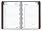 A Picture of product RED-CA201BLK Blueline Academic Daily/Monthly Planner 8 x 5, Black Cover, 12-Month (Aug to July): 2024 2025