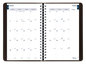 A Picture of product RED-CA201BLK Blueline Academic Daily/Monthly Planner 8 x 5, Black Cover, 12-Month (Aug to July): 2024 2025