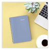 A Picture of product RED-CA201F02 Blueline Academic Daily/Monthly Planner 8 x 5, Cyan Cover, 12-Month (Aug to July): 2024 2025