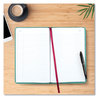 A Picture of product RED-A66150R National® Tuff Series Record Book Green Cover, 12 x 7.5 Sheets, 150 Sheets/Book