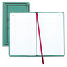 A Picture of product RED-A66150R National® Tuff Series Record Book Green Cover, 12 x 7.5 Sheets, 150 Sheets/Book