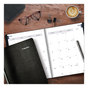 A Picture of product RED-CA701BLK Blueline Academic Monthly Planner 11 x 8.5, Black Cover, 14-Month (July to Aug): 2024 2025