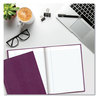 A Picture of product RED-A7RAS Blueline® Executive Notebook 1-Subject, Medium/College Rule, Grape Cover, (72) 9.25 x 7.25 Sheets