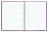 A Picture of product RED-A7RAS Blueline® Executive Notebook 1-Subject, Medium/College Rule, Grape Cover, (72) 9.25 x 7.25 Sheets