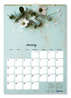 A Picture of product RED-C173122 Blueline® Romantic Wall Calendar Floral Photography, 12 x 17, Multicolor/White Sheets, 12-Month (Jan to Dec): 2024