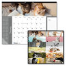 A Picture of product RED-C194115 Blueline® Pets Collection Monthly Desk Pad Furry Kittens Photography, 22 x 17, White Sheets, Black Binding, 12-Month (Jan-Dec): 2024