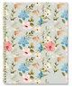 A Picture of product RED-C701PG02 Blueline® Monthly 14-Month Planner Spring Floral Watercolor Artwork, 11 x 8.5, Multicolor Cover, (Dec to Jan): 2023 2025