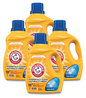 A Picture of product CDC-3320050024 Arm & Hammer™ Dual HE Clean-Burst Liquid Laundry Detergent 105 oz Bottle, 4/Carton