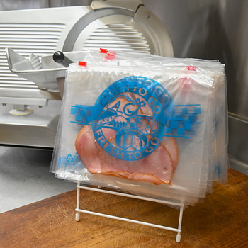 Slide Seal Saddle Pack Deli Bag -- Printed "Fresh to Go" One Color 10.5" X 8"