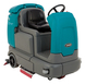 A Picture of product TNT-T12C T12 Rider - Conventional Cylindrical Scrubbing Compact Battery Ride-On Floor Scrubber