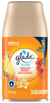 Glade® Automatic Air Freshener. 6.2 oz. Hawaiian Breeze scent. 6/case.