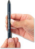 A Picture of product TOM-51538 Tombow® Mechanical Wax-Based Marking Pencil 4.4 mm, Black Wax, Navy Blue Barrel, 10/Box