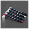 A Picture of product TOM-51542 Tombow® Mechanical Wax-Based Marking Pencil Refills Refills. 4.4 mm, Black, 10/Box