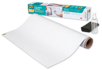 Post-it® Flex Write Surface, The Permanent Marker Whiteboard Surface FWS50x4, 50 ft x 4 ft