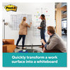 A Picture of product MMM-FWS50X4 Post-it® Flex Write Surface, The Permanent Marker Whiteboard Surface FWS50x4, 50 ft x 4 ft