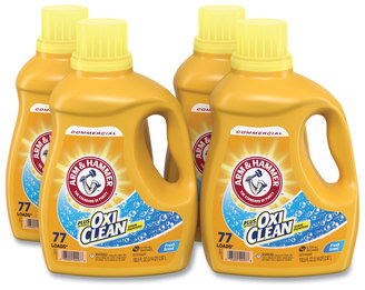 Arm & Hammer™ OxiClean™ Concentrated Liquid Laundry Detergent Fresh, 100.5 oz Bottle, 4/Carton