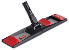 Rubbermaid® Commercial Adaptable Flat Mop Frame 18.25 x 4, Black/Gray/Red