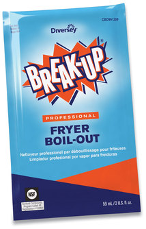 BREAK-UP® Fryer Boil-Out, Ready to Use, 2 oz Packet, 36/Case