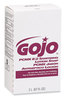 A Picture of product GOJ-228104CT GOJO® E2 Bag-in-Box Refill Sanitizing Lotion Soap with PCMX for NXT® Dispensers. 2000 mL. Fragrance-Free. 4 refills/carton.