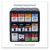 A Picture of product LAV-25200002 FLAVIA® Four Column Merchandiser 12 Compartments, 15.2 x 17.2 16.3, Black