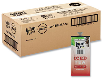 FLAVIA® The Bright Tea Co.® Unsweetened Iced Black Freshpack 0.12 oz Pouch, 100/Carton