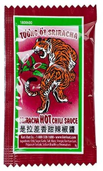 Kari-Out® Sauce Siracha 9 g Packet, 200/Carton