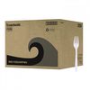 A Picture of product BWK-FORKHWPPWH Boardwalk® Heavyweight Polypropylene Cutlery Fork. White. 1000/carton.