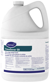 Diversey™ TimeSaver SR® Floor Finish Liquid, 1 gal Bottle, 4/Carton