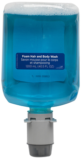 Pacific Blue Ultra® Hair and Body Wash Refills for GP Pro Manual Dispensers. 1200 ml. Refreshing Aloe. 4 bottles/case.