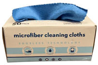 Disposable Microfiber Cloths 12 x 12, Box of 50