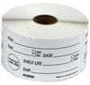 A Picture of product SPG-46164069 Removable Shelf Life Food Rotation Label Roll. 4 X 2 in. 500 labels/roll.