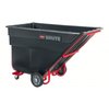 A Picture of product RCP-103600BLA Rubbermaid® Commercial Brute® Heavy Duty Rotomolded Tilt Truck. 2 Cubic Yd./2300 lb. Black.