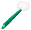 A Picture of product 966-642 Duralon Toilet Bowl Mop. Green. 4.5" mop head. 12" L plastic handle. Acid-resistant polypropylene strands. ** MIN ORDER QTY IS 100 EACH **