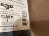 A Picture of product UNG-CLMFP OmniClean Microfiber Pads. 16 in. Gray/White. 5/case.